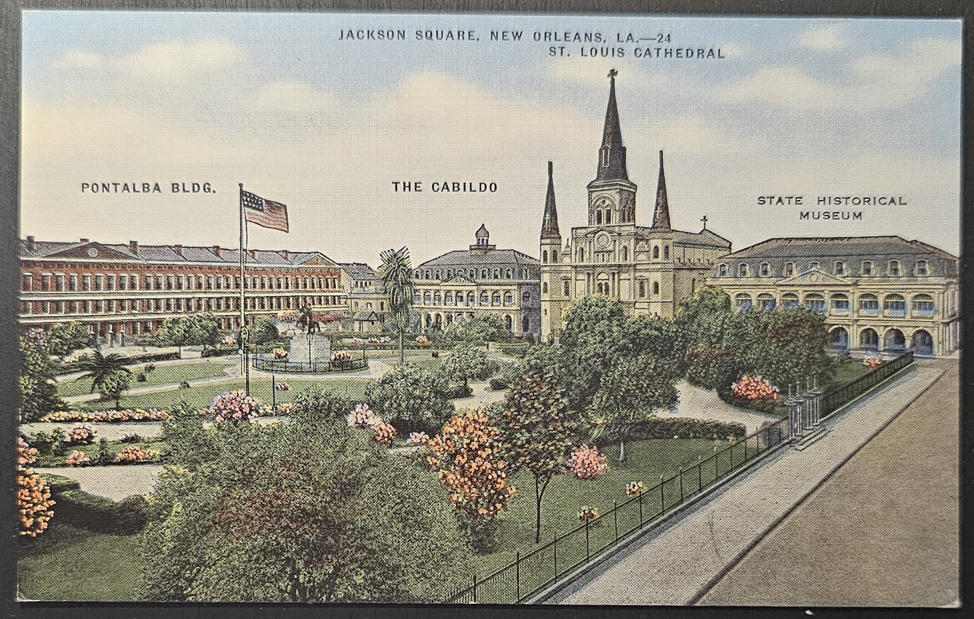 (image for) postcard USA - LA - Louisiana #0004